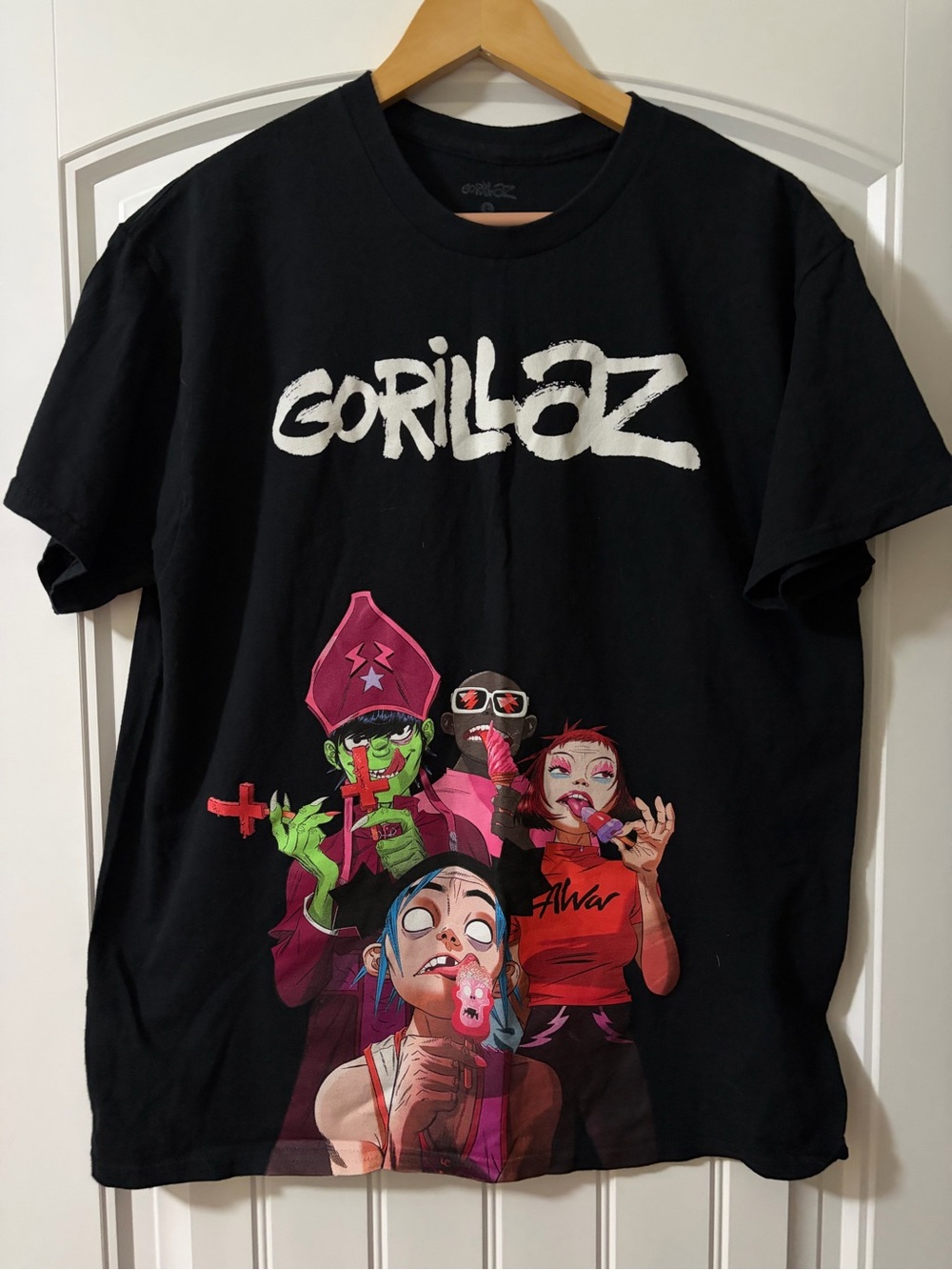Gorillaz Lollipop Band Tee Size Large
